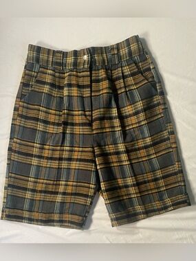 VTG Or VTG Inspired Baggy Plaid Shorts 90s Skater Preppy Eclectic Grandpa No Tag
